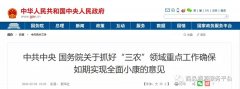 2020年中央一号文件发布：中共中央 国务院关于抓好“ 三农”领域重点工作